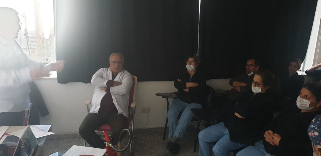 Olbia Diyaliz Yangın Söndürme Tatbikatı