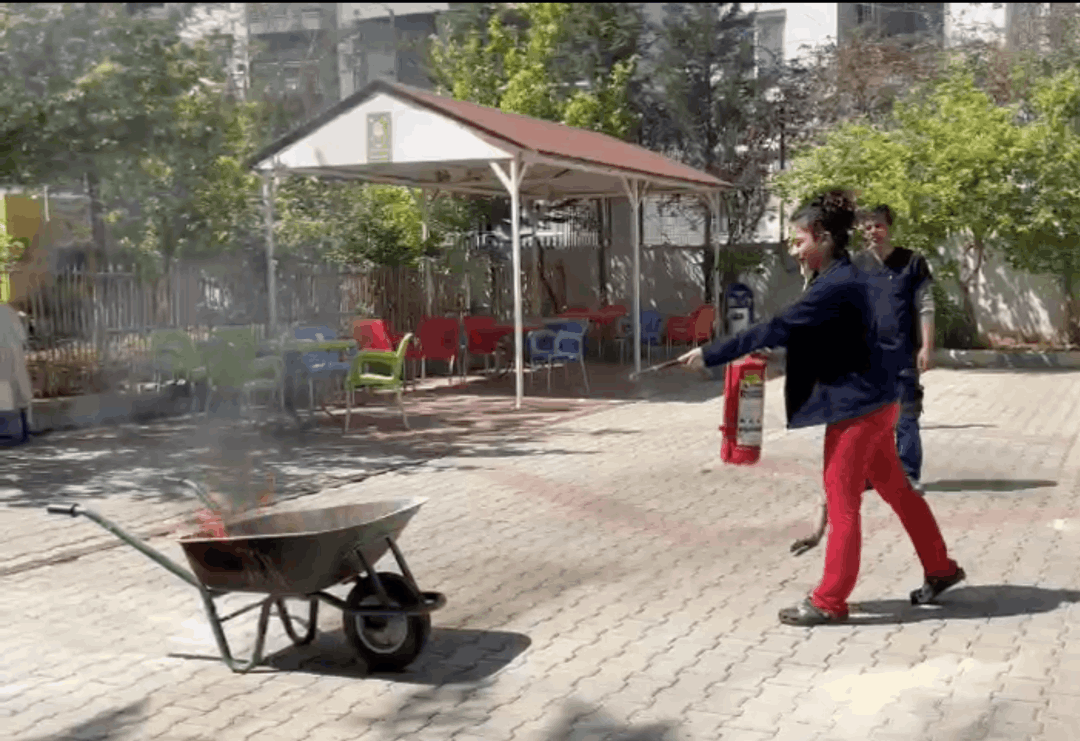 Olbia Diyaliz Yangın Söndürme Tatbikatı