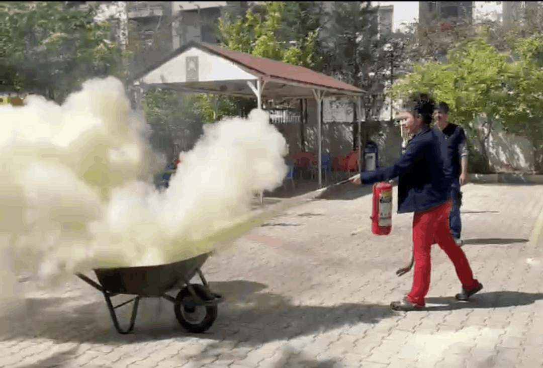 Olbia Diyaliz Yangın Söndürme Tatbikatı